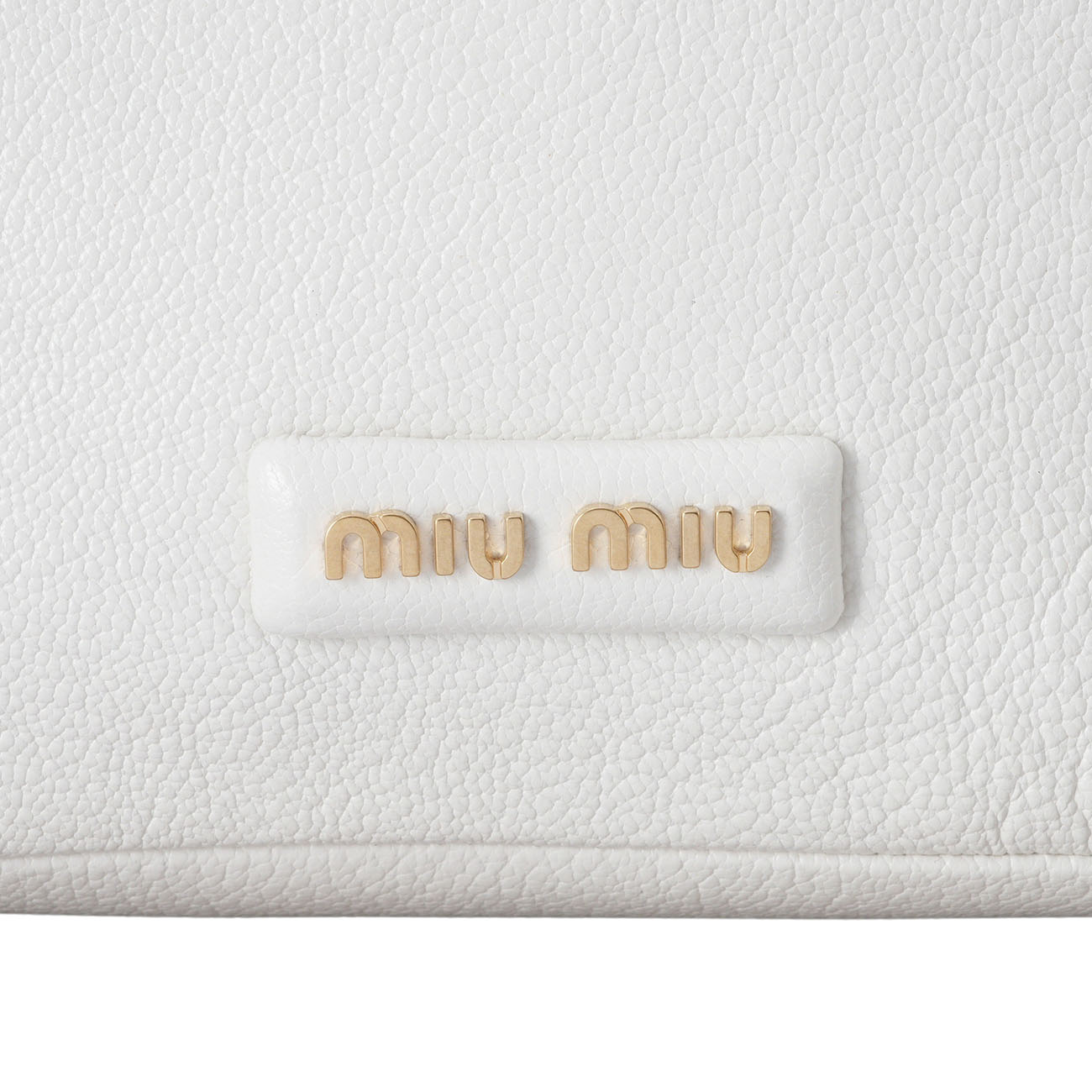 MIU MIU(USED)미우미우 5BC104 스피릿 숄더백 화이트